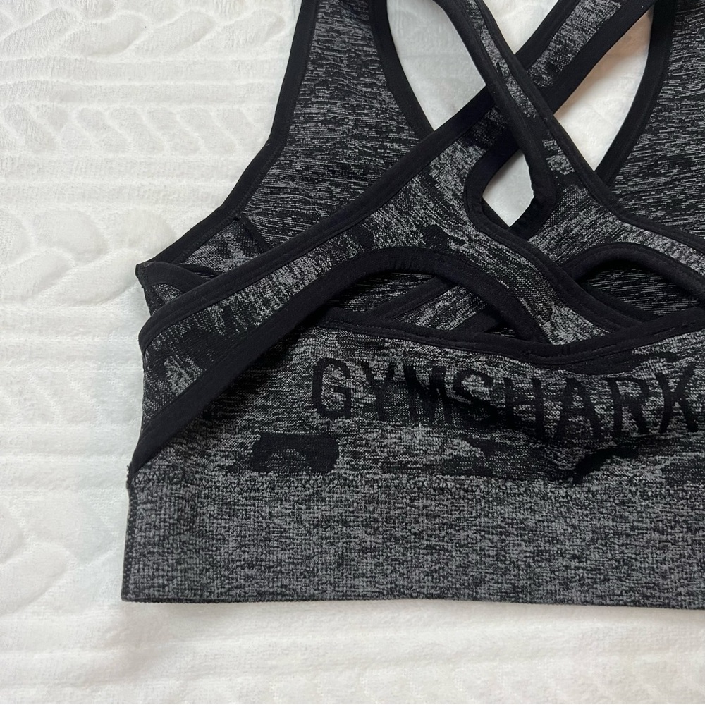 π Gymshark -β Womans Camo Seamless Sports Bra - Picture 6 of 10